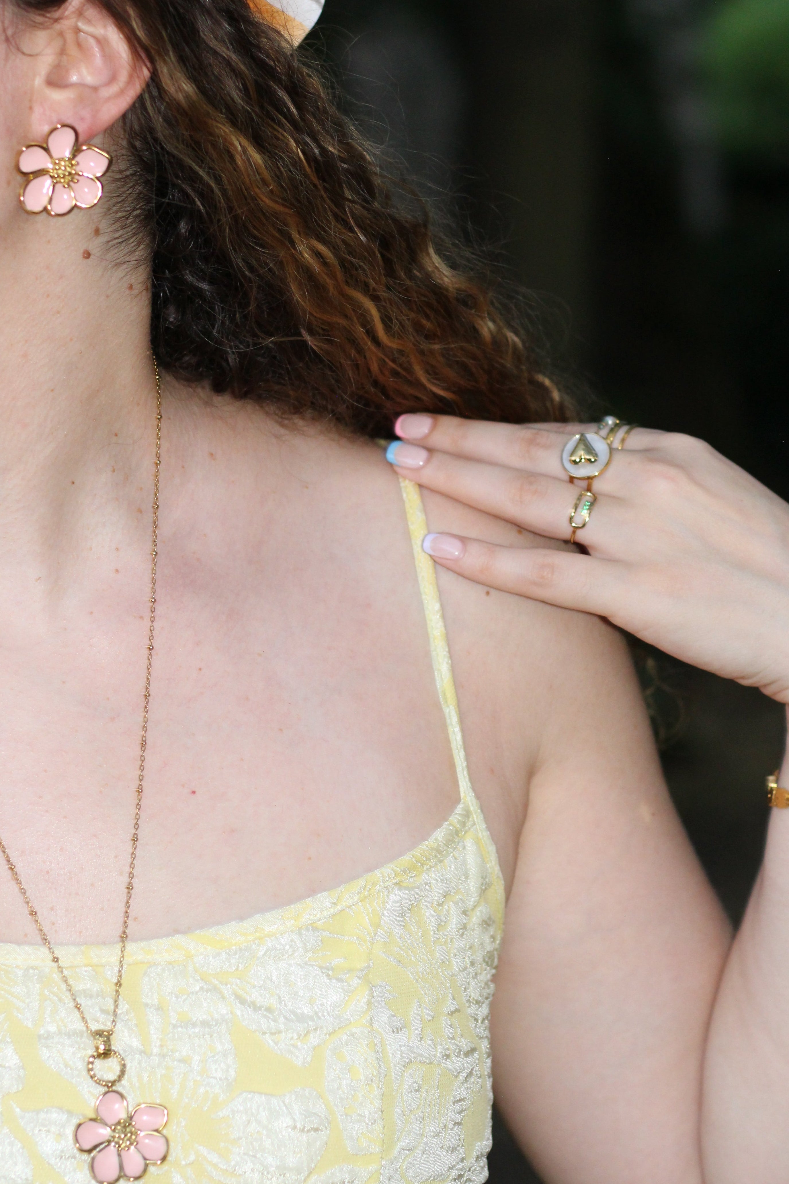 Collier Rosalia - porté vue 5